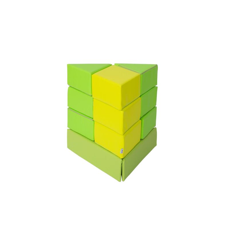 Set of mini blocks Lime