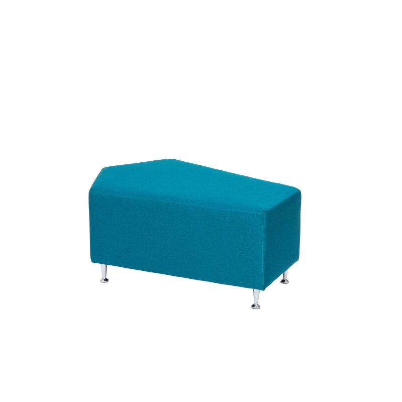 Pouf Star, petrol blue