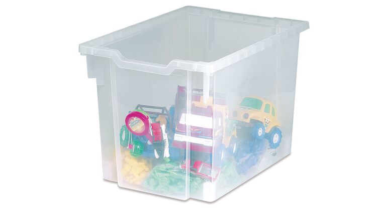 Container 'MAX' transparent, with beige runners - 372025MB.jpg