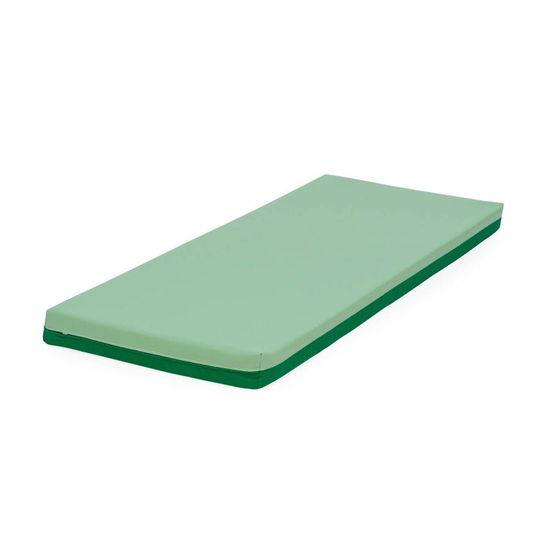 Pre-school mattress, light green/green.