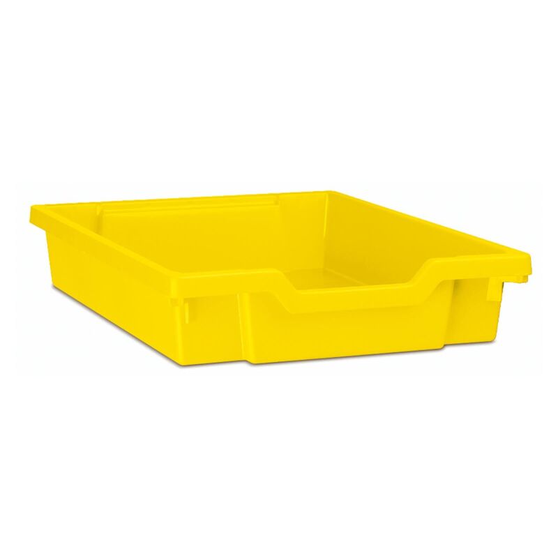 Small container yellow, with beige runners