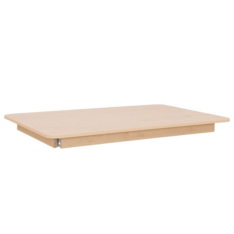 Maple table top, maple - rectangular