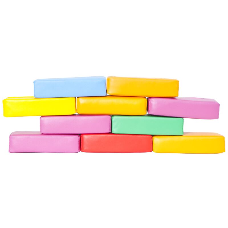 Super brick soft foam 10 pcs.