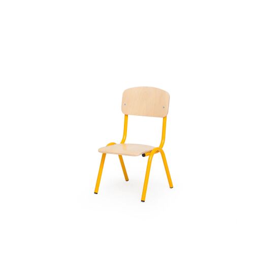 Adam chair SH 21 cm yellow - 6307806