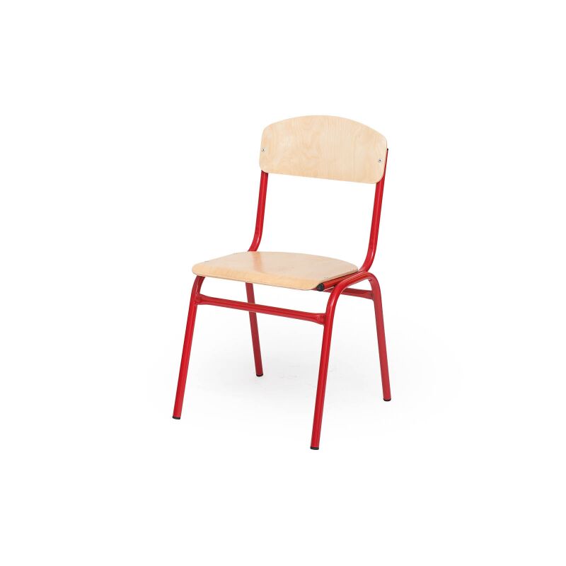 Adam chair SH 38 cm red