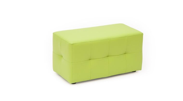 Upholstered pouf, green - 4640327.jpg