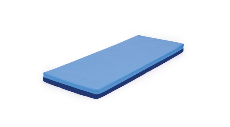 Pre-school mattress, light blue/blue. - 4641064.jpg