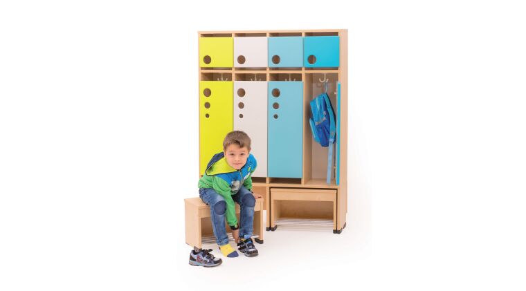 Cloakroom with a moveable seat - universal body 4,  seat height: 26cm - 6512478EX_19.jpg
