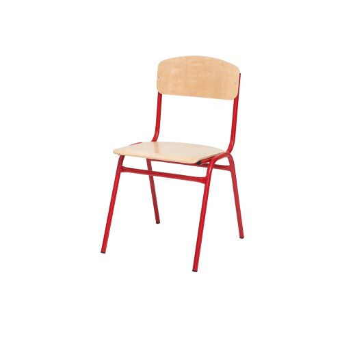 Adam chair SH 43 cm red - 6307545
