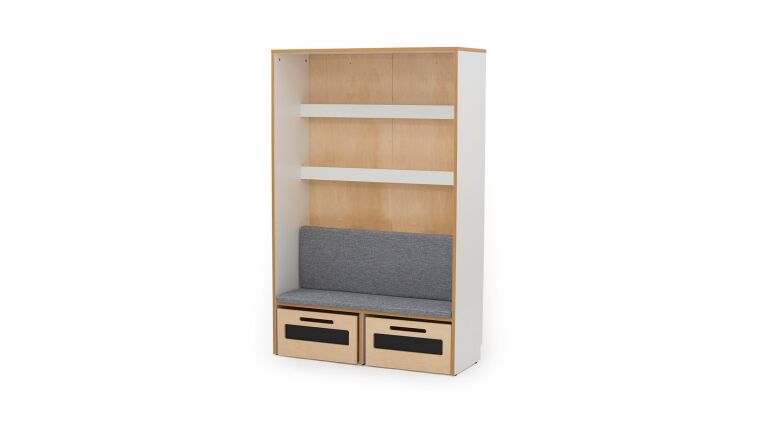 NEA Bookcase with grey mattress - 6512855.jpg