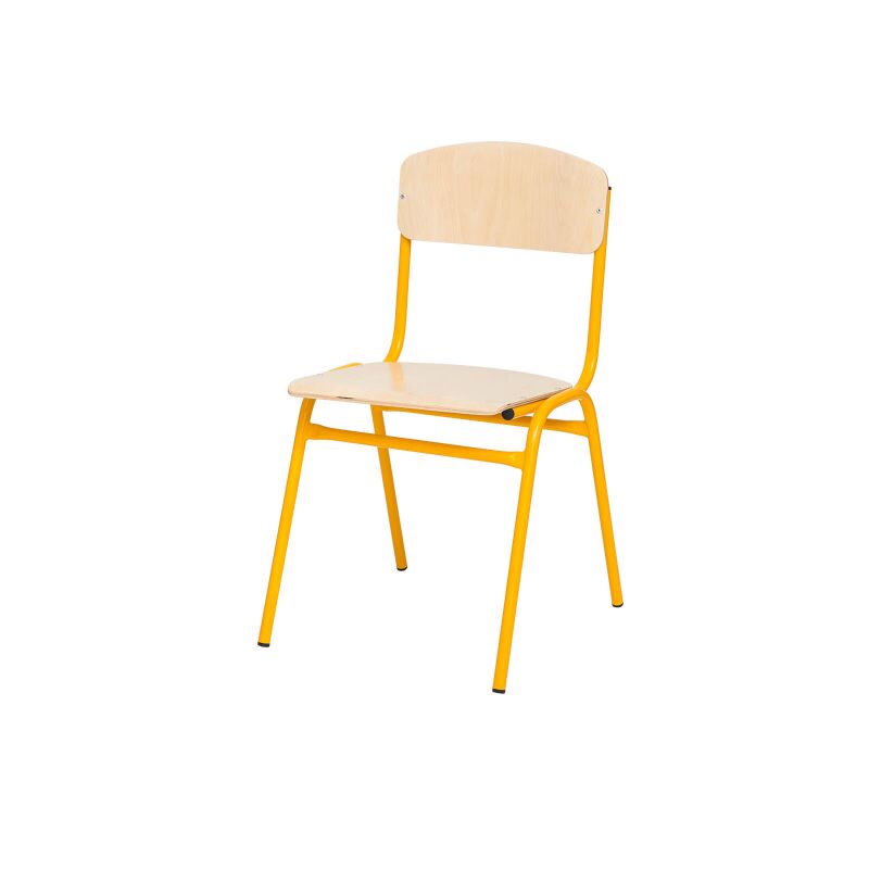 Adam chair SH 43 cm yellow