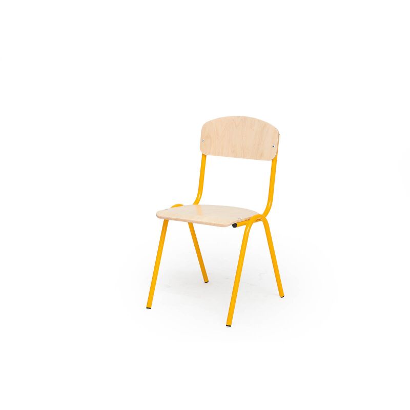 Adam chair H 31 cm yellow