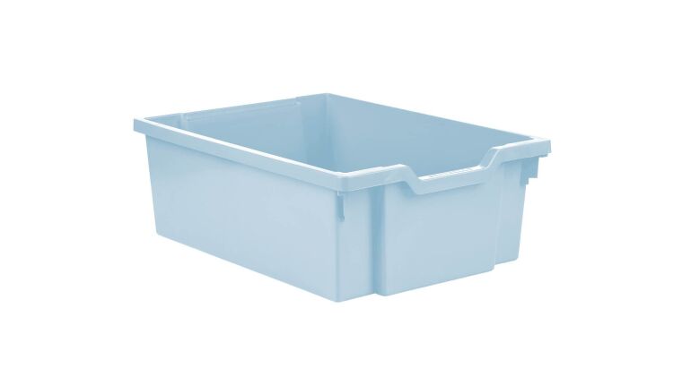 Medium container light blue, with beige runners - 372056MB.jpg