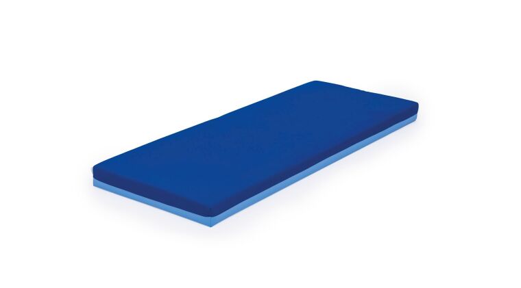 Pre-school mattress, light blue/blue. - 4641064_2.jpg