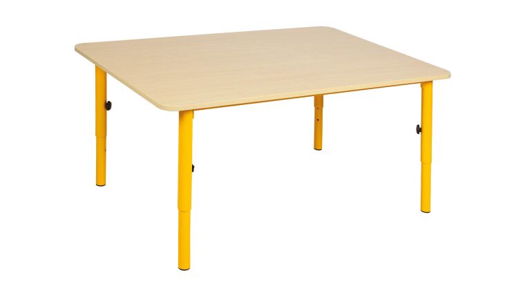 Adjustable preschool table, yellow - 4411005K.jpg