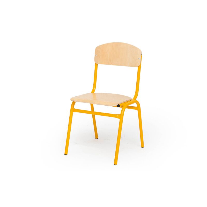 Adam chair SH 38 cm yellow