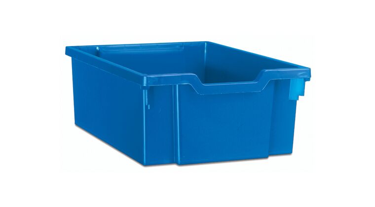 Medium container dark blue, with beige runners - 372015MB.jpg