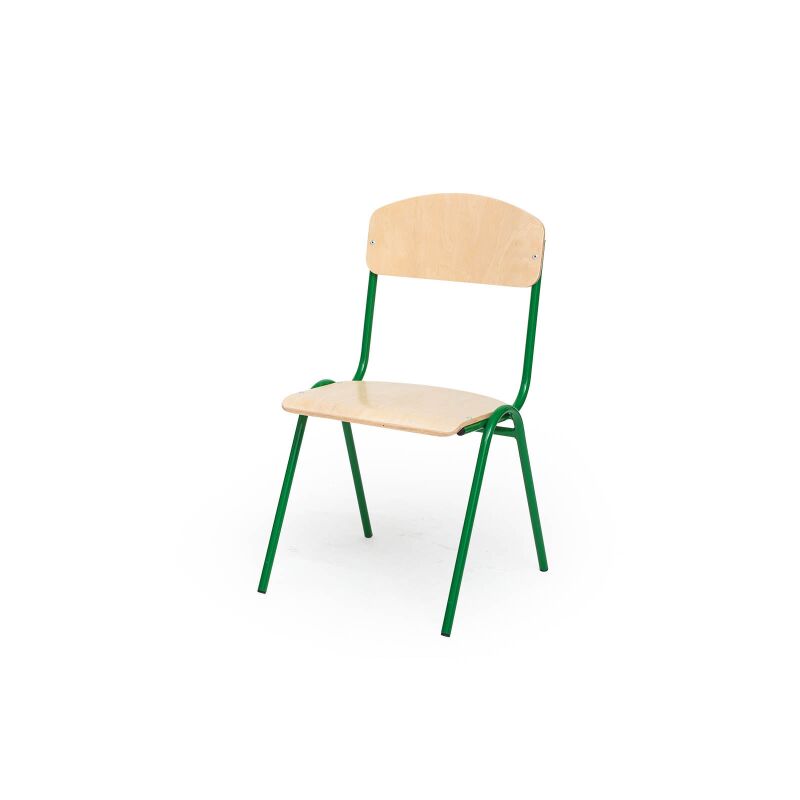 Adam chair H 35 cm green