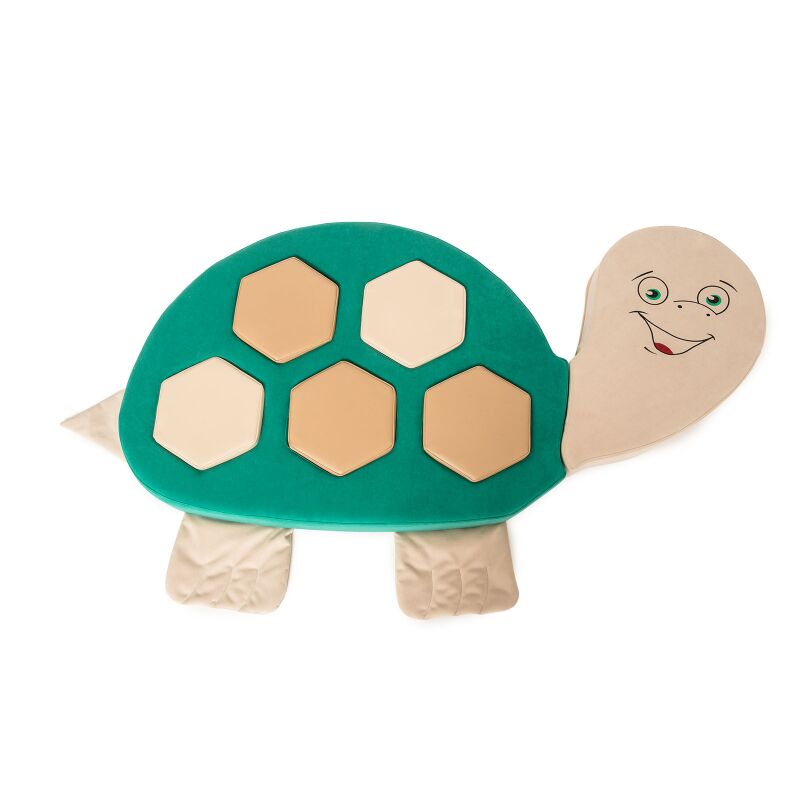 Turtle Elvi - set of 10 poufs