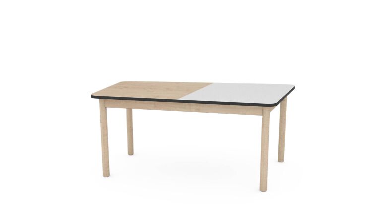 FLO Table Top, width 131 cm, white-maple - 6513127_3.jpg
