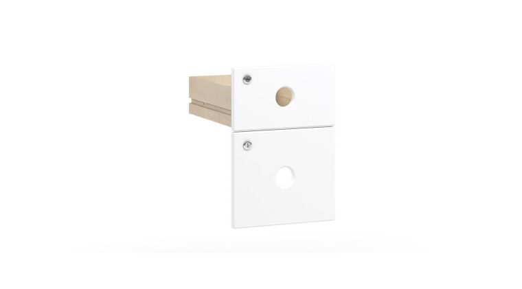 Door and drawer for Feria desk white, MDF - 6512723REX.jpg