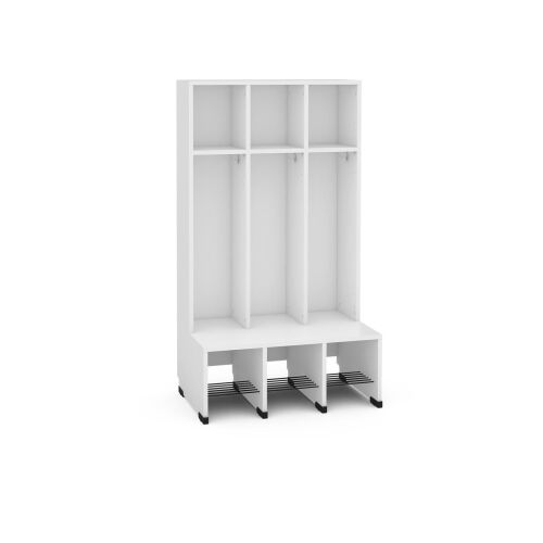 Universal cloakroom 3, white - 6513096