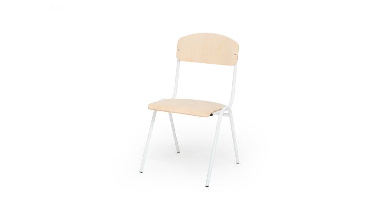 Adam chair, H 35 cm white - 6307017.jpg
