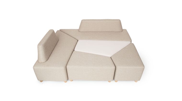 Pouf Foyer 3/5 - Canvas 109025 flame retardant - 7010044_5.jpg