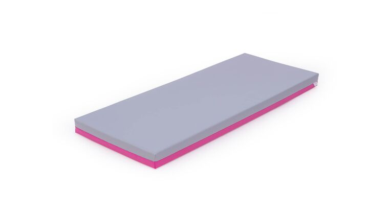 Preschool mattress, pink - gray - 4641081_2.jpg