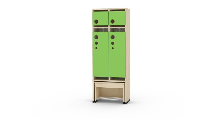 Cloakroom with a moveable seat - universal body 2,  seat height: 31cm - 6512450EX_7.jpg