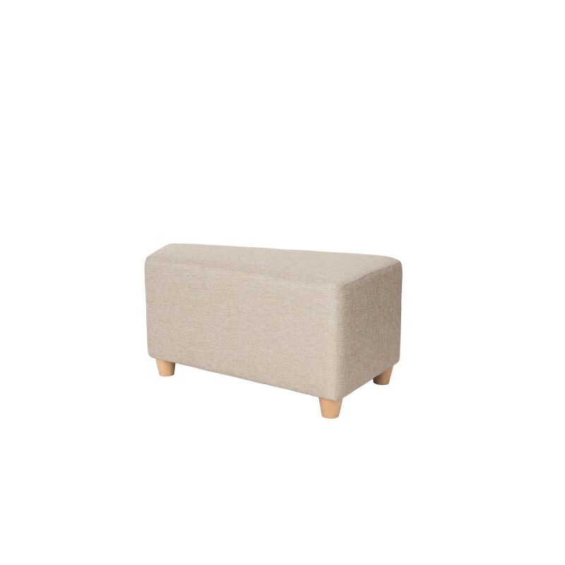 Pouf Foyer 3/3 - Canvas 109335 flame retardant