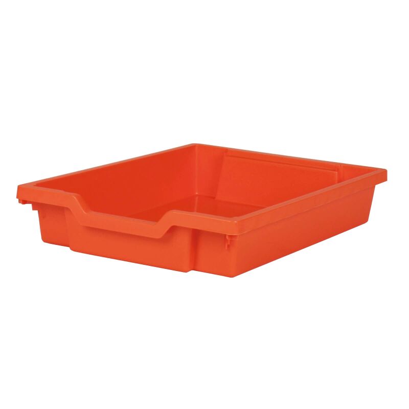 Small container orange, with beige runners