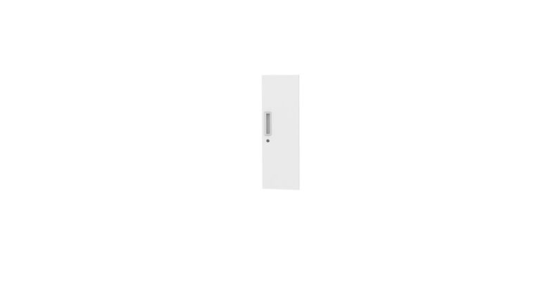 Door with locker, white - 6513265B_2.jpg