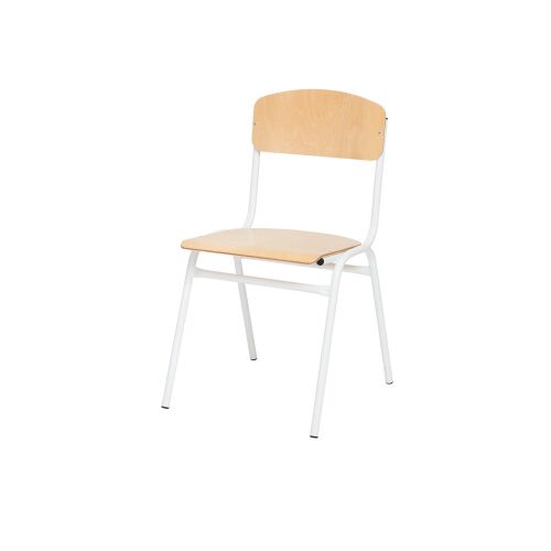 Adam chair, SH 43 cm white - 6307544