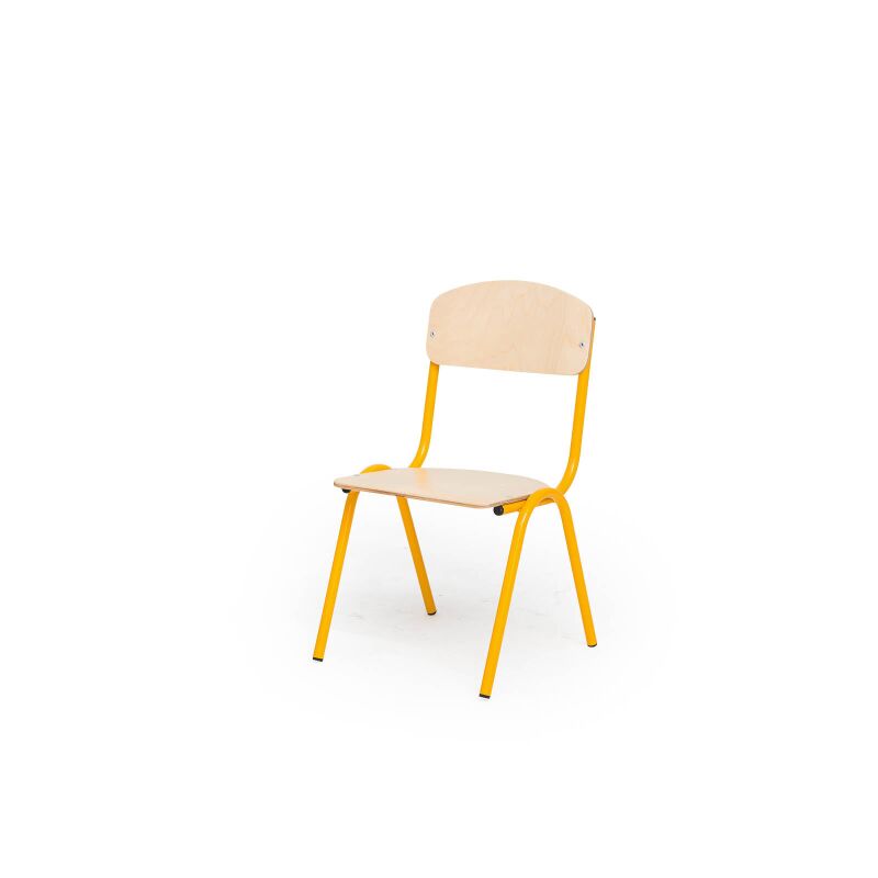Adam chair H 26 cm yellow