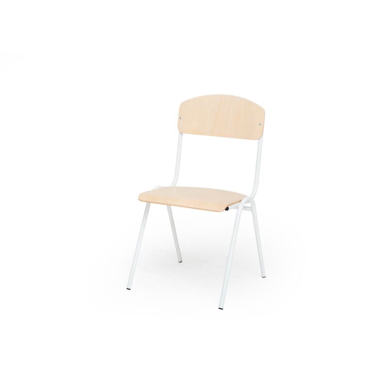 Adam chair, H 35 cm white