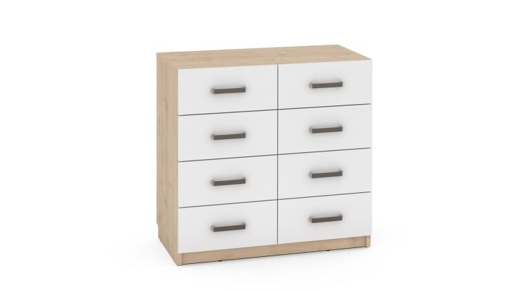 Low Cabinet NV, 8 white drawers - 6513089.jpg