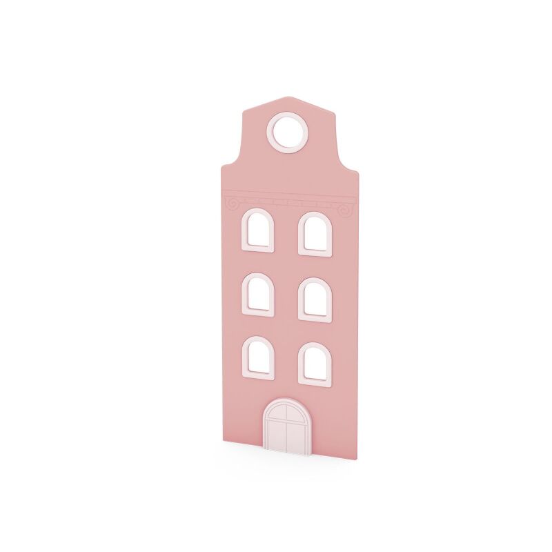 Tenement houses - pink door