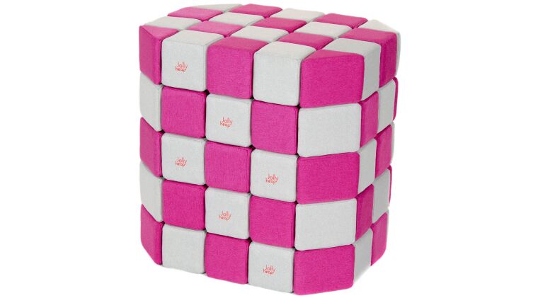 Jolly Heap magnetic blocks, gray-pink - 6306196.jpg