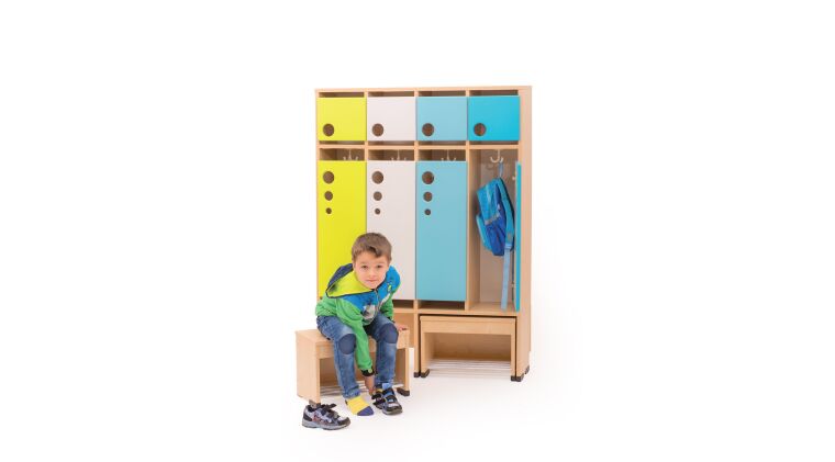 Cloakroom with a moveable seat - universal body 2,  seat height: 31cm - 6512450EX_19.jpg