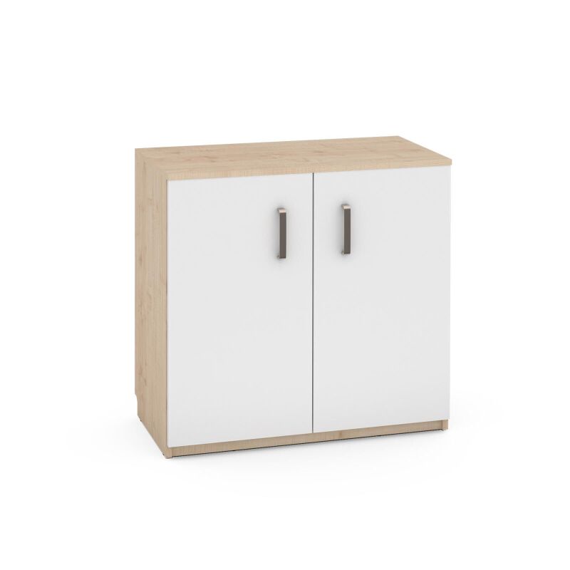 Low Cabinet NV, white fronts