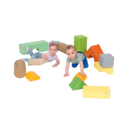 Set of baby foam blocks 
- 15 pcs. - 4641636