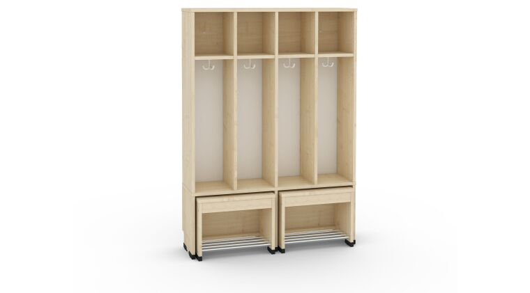 Cloakroom with a moveable seat - universal body 4, seat height:  35cm - 6512479EX_2.jpg