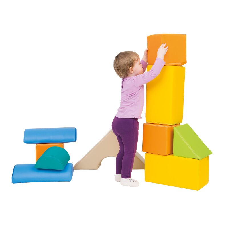 Set of baby foam blocks - 11 pcs.