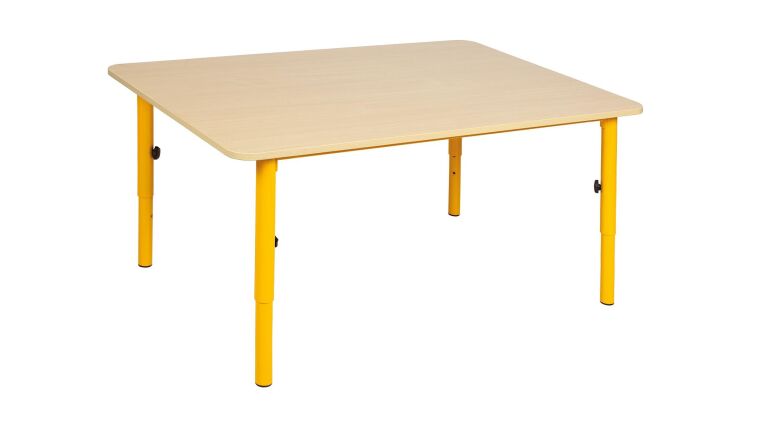 Adjustable preschool table, yellow - 4411015K.jpg