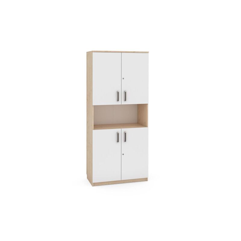 NV3 wardrobe, white fronts