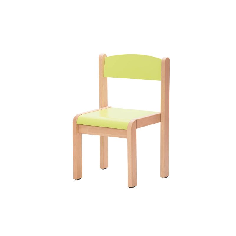 Beech chair Novum H.31 cm lime