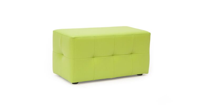 Upholstered pouf, green - 4640327_2.jpg