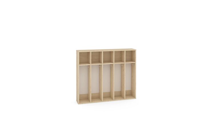 Universal hanging cloakroom 5, maple - 6513203.jpg