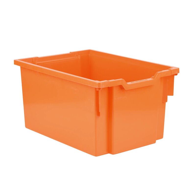 Large container orange, with beige runners